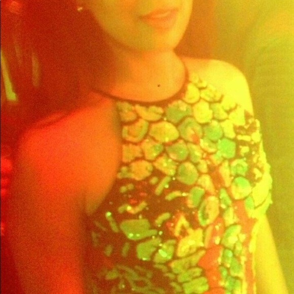 Parker NY sequin cocktail dress - Picture 3 of 3